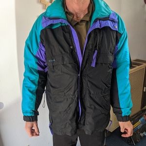 SOLD Men's Columbia Retro Ski Jacket 2-in-1